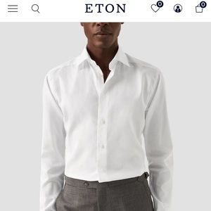 ETON white men’s dress shirt